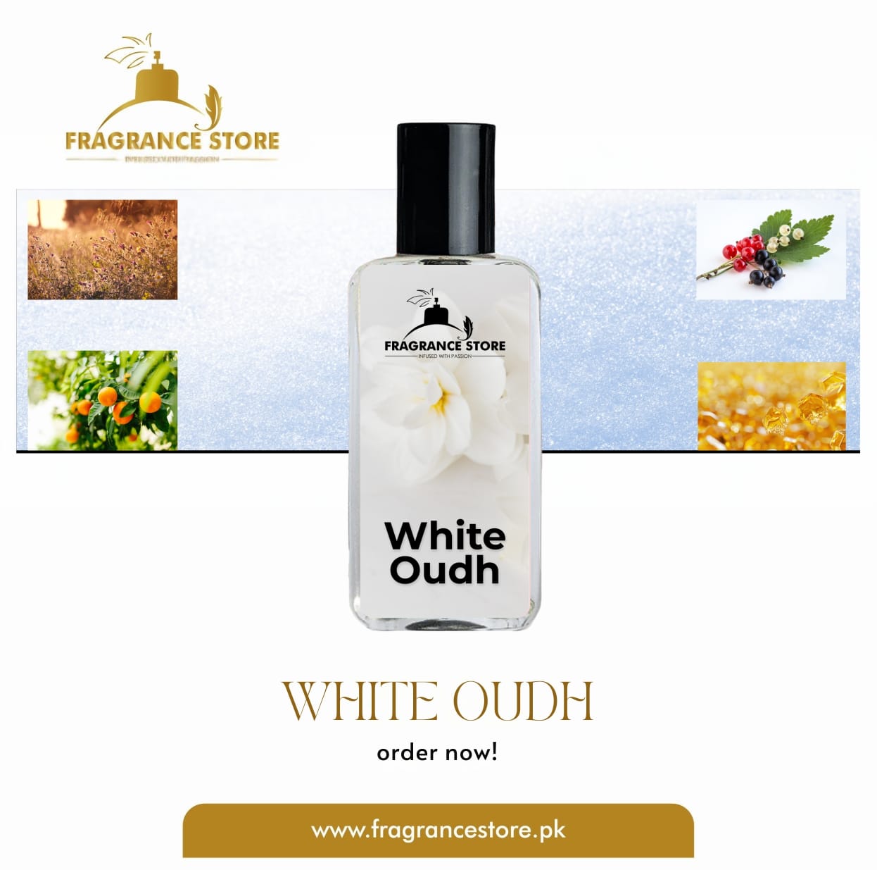 White Oudh By Fragrance Store – Soft & Luxurious Oud Perfume